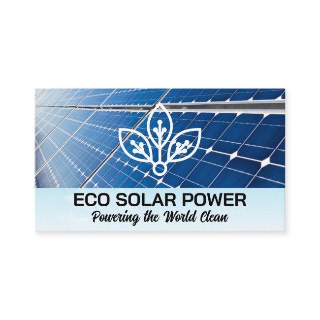 Solar Panel | Eco Tech Logo