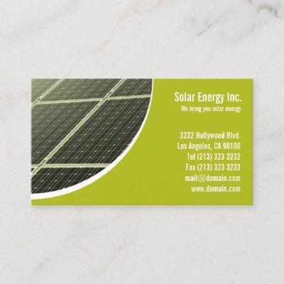 Solar Panel Green Energy