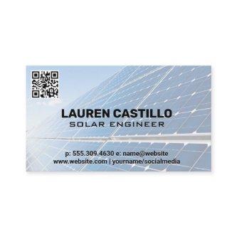 Solar Panel Technology | QR Scan Code