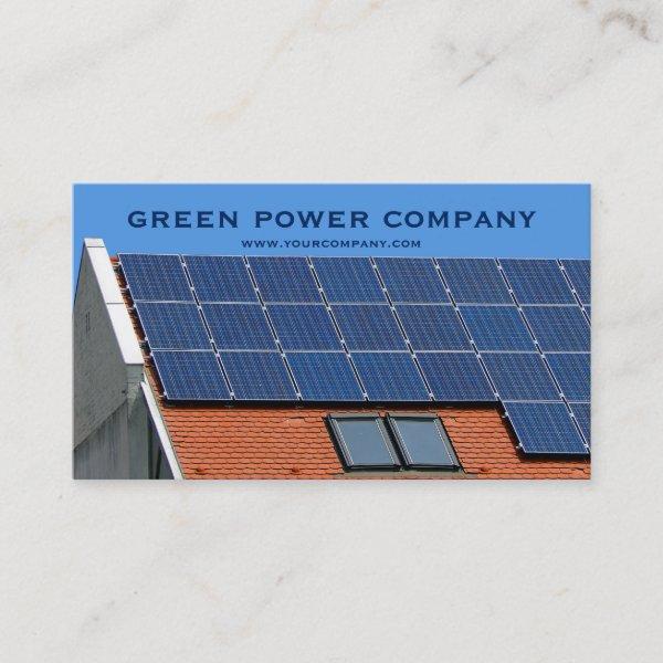 solar panels - green energy
