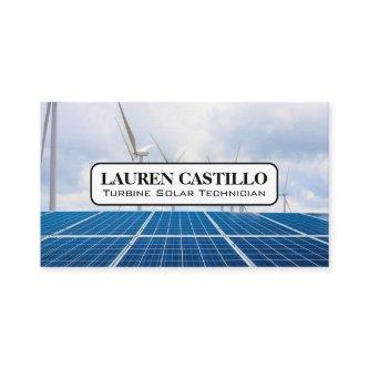 Solar Panels | Wind Turbines