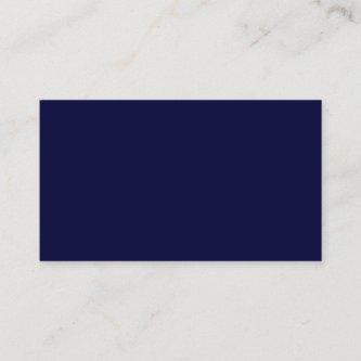 Solid Color: Navy Blue