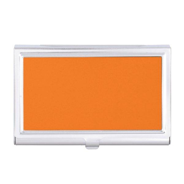 Solid color tiger orange  case