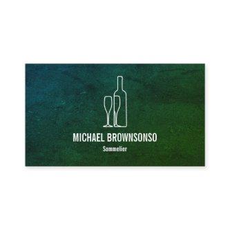 Sommelier Green Wine Bottle