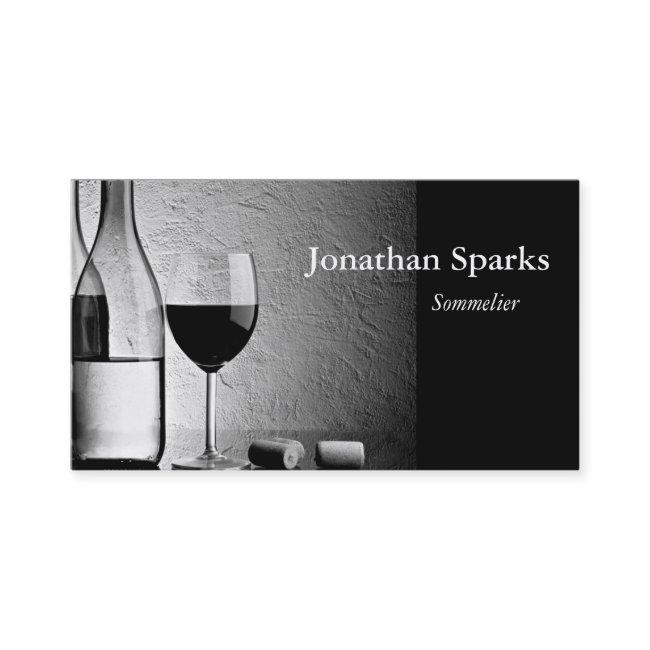 Sommelier Wine Bottle