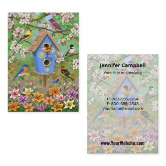 Songbirds Lily Garden Birdhouse