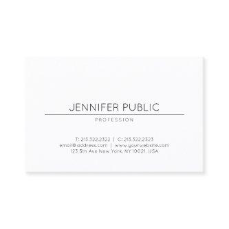 Sophisticated Clean Design Modern Plain Trendy