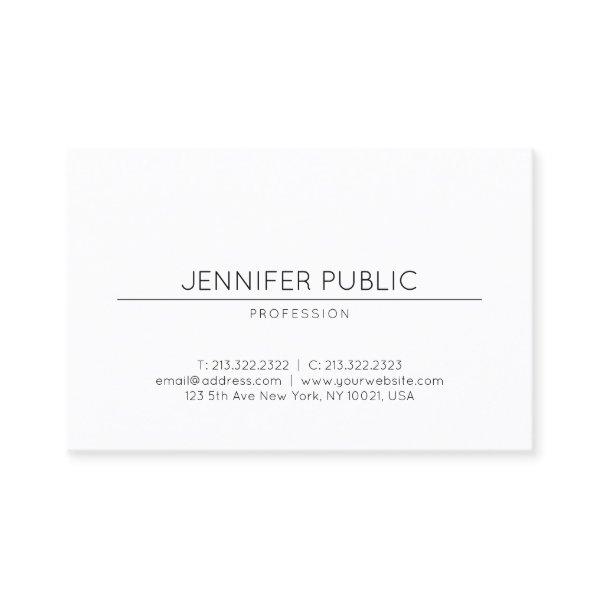 Sophisticated Clean Design Modern Plain Trendy