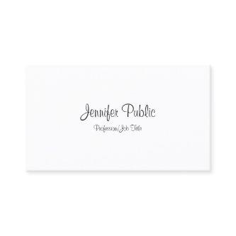 Sophisticated Handwritten Script Sleek Modern