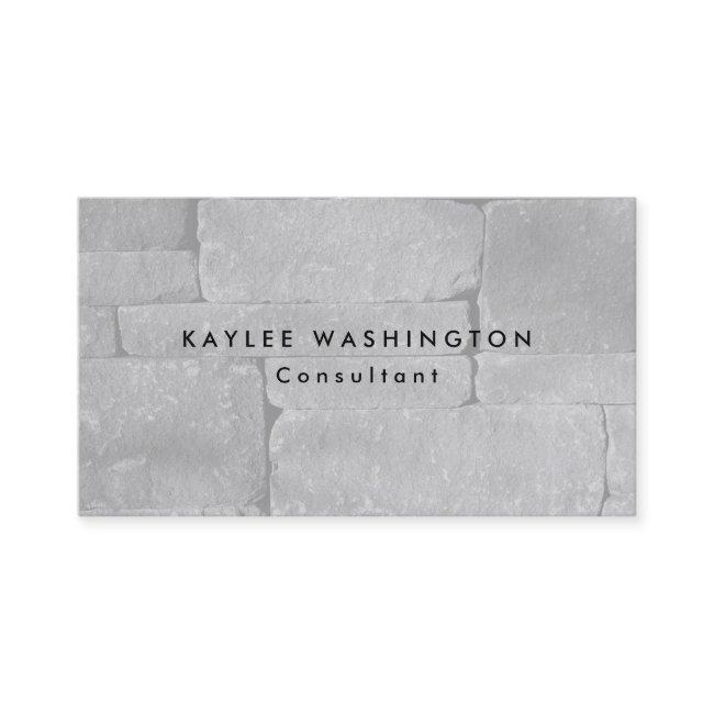 Sophisticated Minimalist Gray Wall Professional