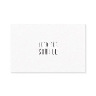 Sophisticated Modern Minimal Fine Plain Sleek