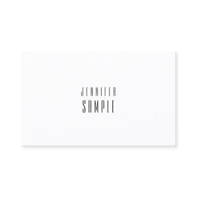 Sophisticated Modern Minimalist Design Clear Plain