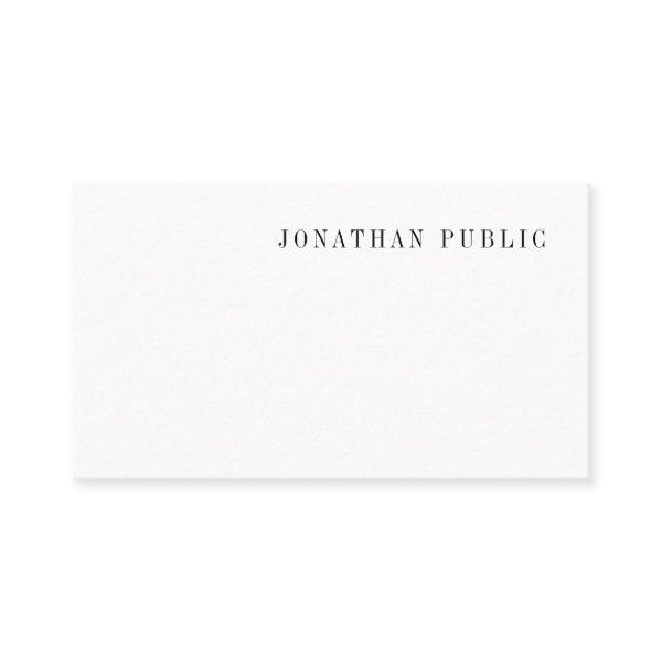 Sophisticated Modern Professional Simple Elegant