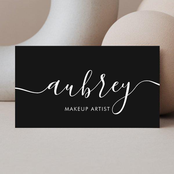 Sophisticated Script Calligraphy Minimal Black