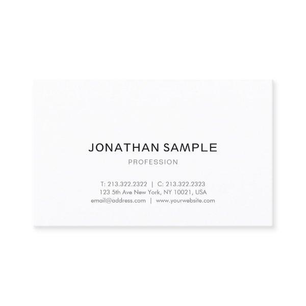 Sophisticated Simple Design Modern Plain Trendy