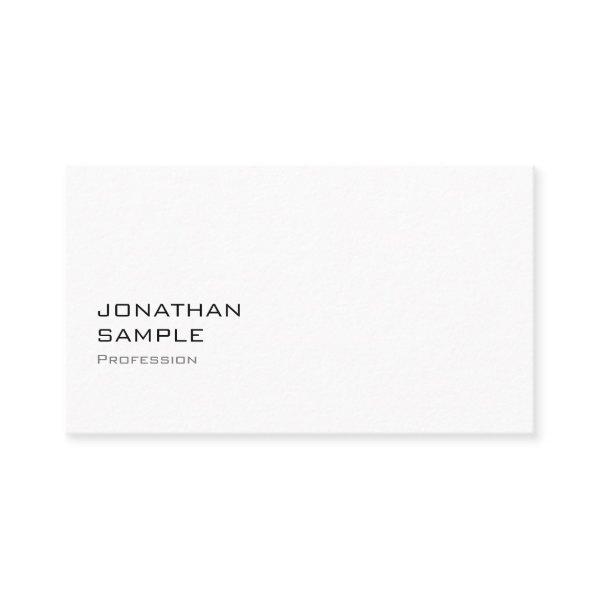 Sophisticated Simple Design Modern Trendy Plain