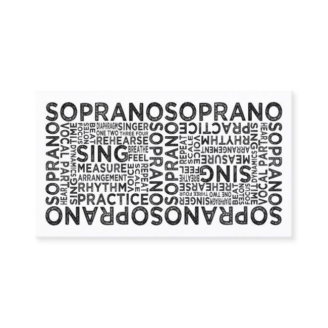 Soprano Typography