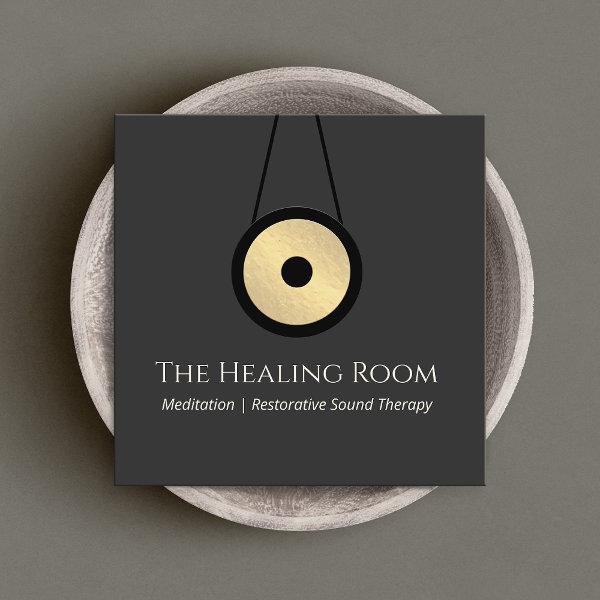Sound Bath Therapy Gong Square
