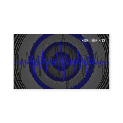 Sound Blue Dark  template