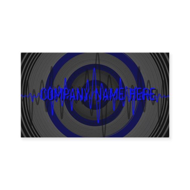 Sound Blue Dark 'Company Name'