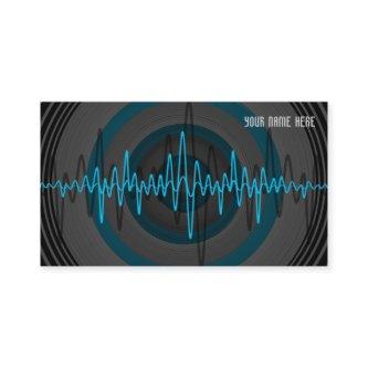 Sound Light Blue Dark  template