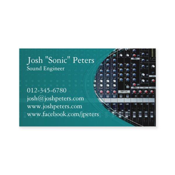 Sound Mixing Console Green