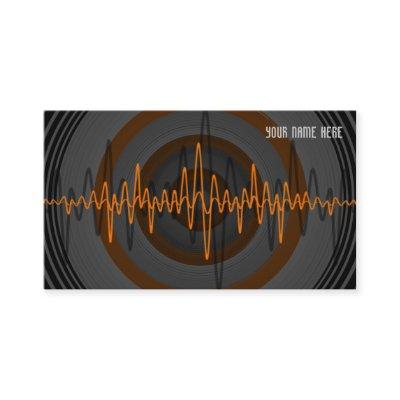 Sound Orange Dark  template