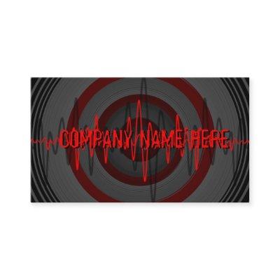 Sound Red Dark 'Company Name'