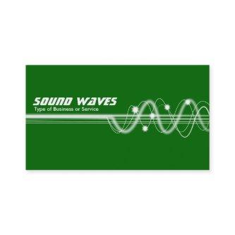 Sound Waves II - Grass Green