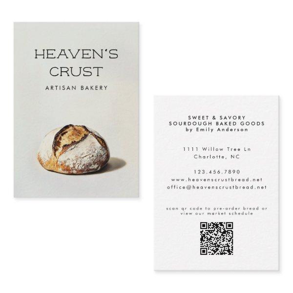 Sourdough Micro Bakery Modern QR Code