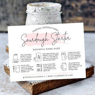 Sourdough Starter Feeding Instructions Guide Bread