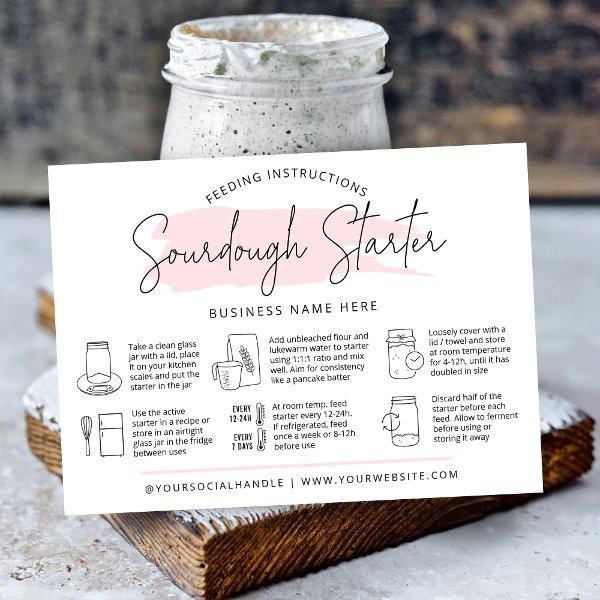 Sourdough Starter Feeding Instructions Guide Bread