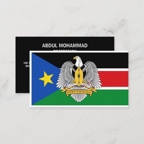 South Sudanese Flag & Coat of Arms, South Sudan