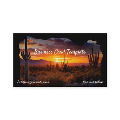 Southwestern Arizona Desert Sunset