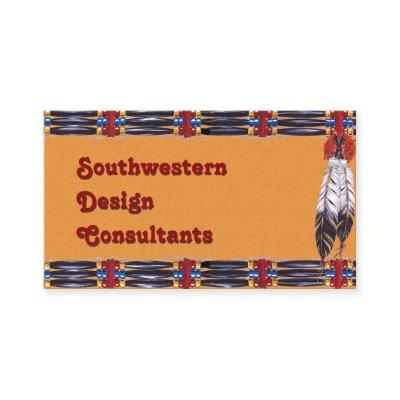 Southwestern Hairpipe and Feathers