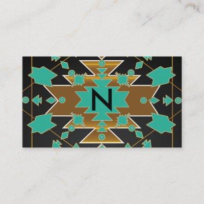Southwestern Turquoise Color Block
