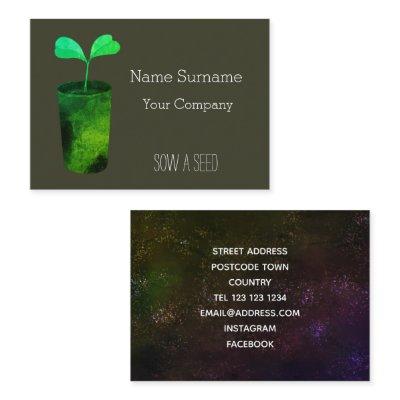Sow a seed