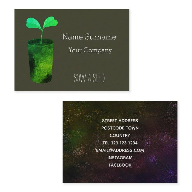 Sow a seed