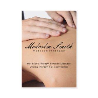 Spa Retreat | Massage (appointment card) Appointment Card