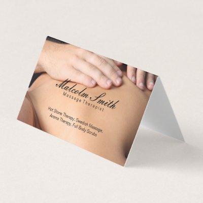 Spa Retreat | Massage (appointment card)