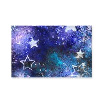 Space Background with Stars Discount Card