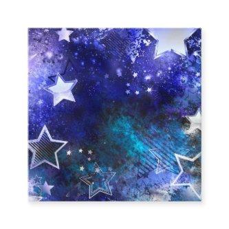 Space Background with Stars Referral Card