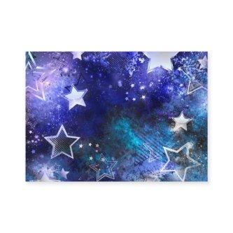 Space Background with Stars Referral Card