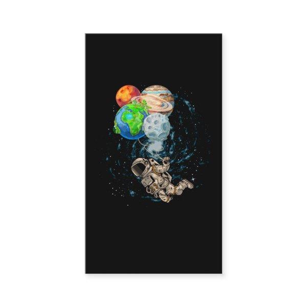Space Planets Balloons Birthday Astronaut