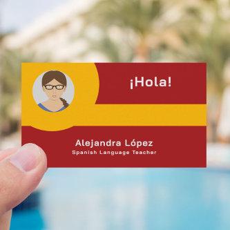 Spanish Teacher  with Photo