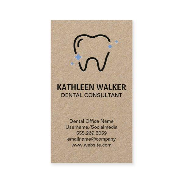 Sparkle Tooth Logo | Dental Tools