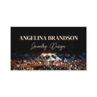 Sparkling Diamond Jeweler Crystal Jewelry Designer