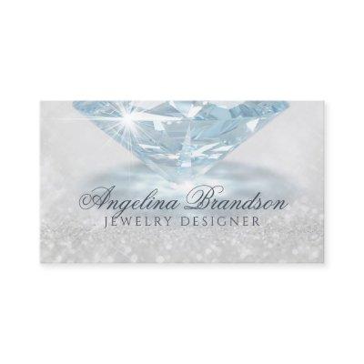 Sparkling Diamond Jeweler Jewelry Designer Card