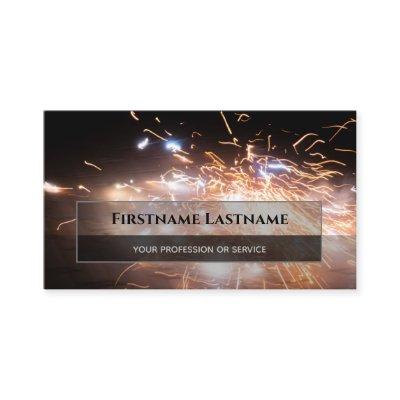Sparkling fireworks for explosive moments business