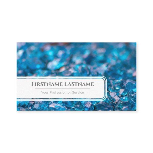 Sparkling sapphire crystals for luxury gem experts